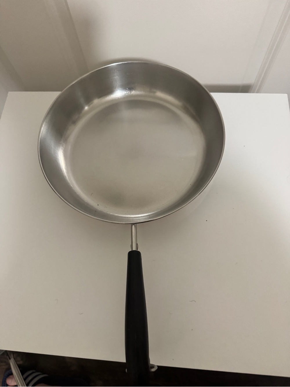 Revere Ware 10in Stainless Steel Frying Pan Copper Bottom